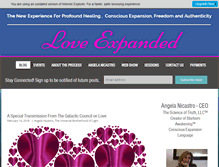 Tablet Screenshot of loveexpanded.com